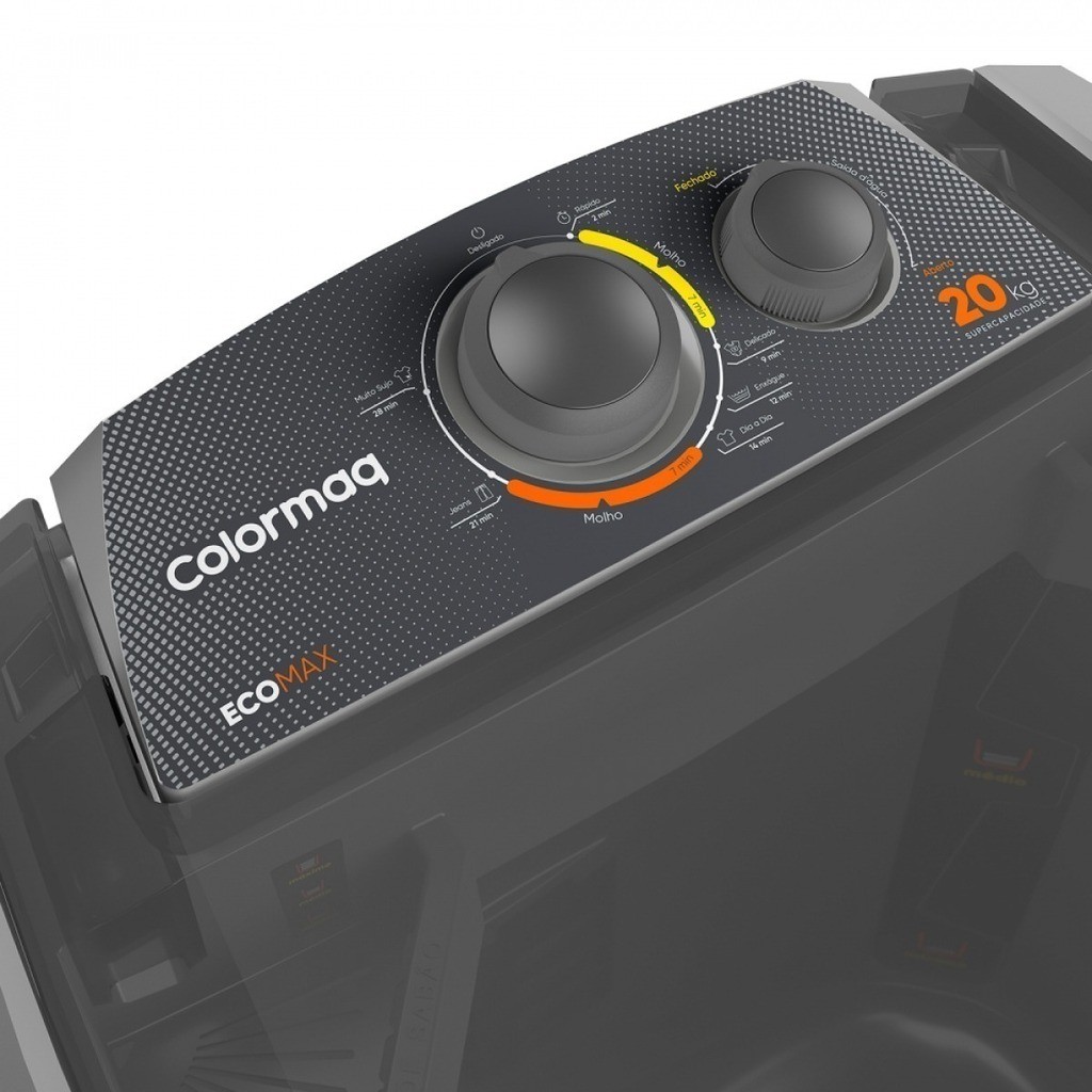 Tanquinho de Lavar Roupa Colormaq LCS 20KG 127V Prata Tanquinho de Lavar Roupa Colormaq LCS 20KG 127V Prata