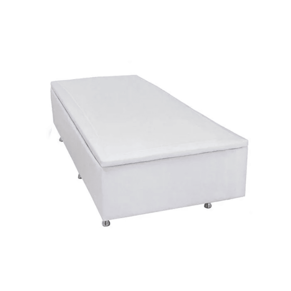 Base Bau Ortobom Sommier Phys Courino Branca 88x188X39 Base Bau Ortobom Sommier Phys Courino Branca 88x188X39