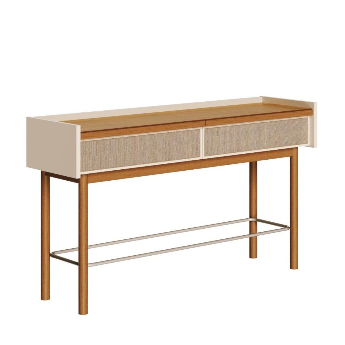 Aparador Imcal Dune 140cm Off White/Nature