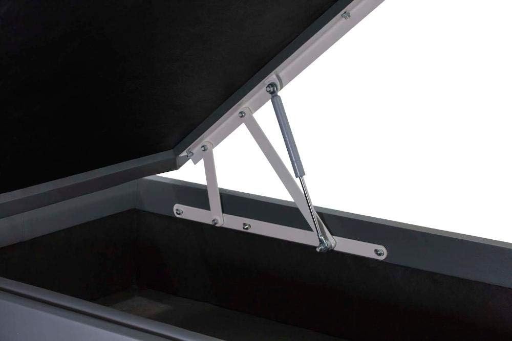 Base Bau Sommier Phys Courino Preto 158x198X39 Queen- Ortobom  Base Bau Sommier Phys Courino Preto 158x198X39 Queen- Ortobom