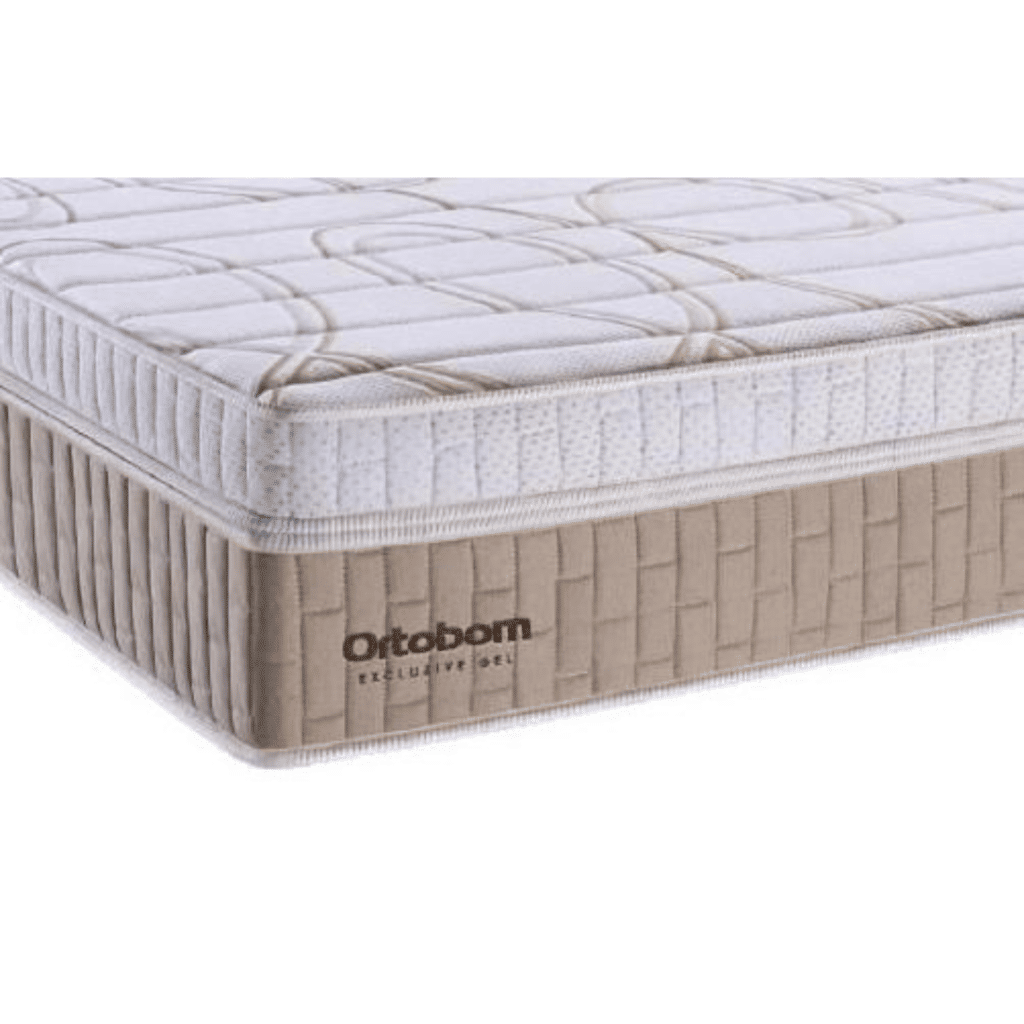 Colchão Queen Ortobom Exclusive Gel Molas Ensacadas - 158x198x34cm Colchão Queen Ortobom Exclusive Gel Molas Ensacadas - 158x198x34cm
