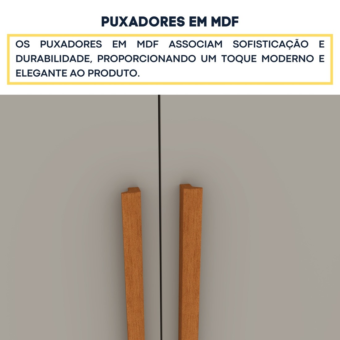 Guarda-Roupa Casal 6 Portas 8 Gavetas Tcil Móveis Sevila Cinamomo/Off White