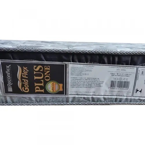 Colchão Casal Gold Flex EPS 138x188x18 - Reconflex Colchão Casal Gold Flex EPS 138x188x18 - Reconflex