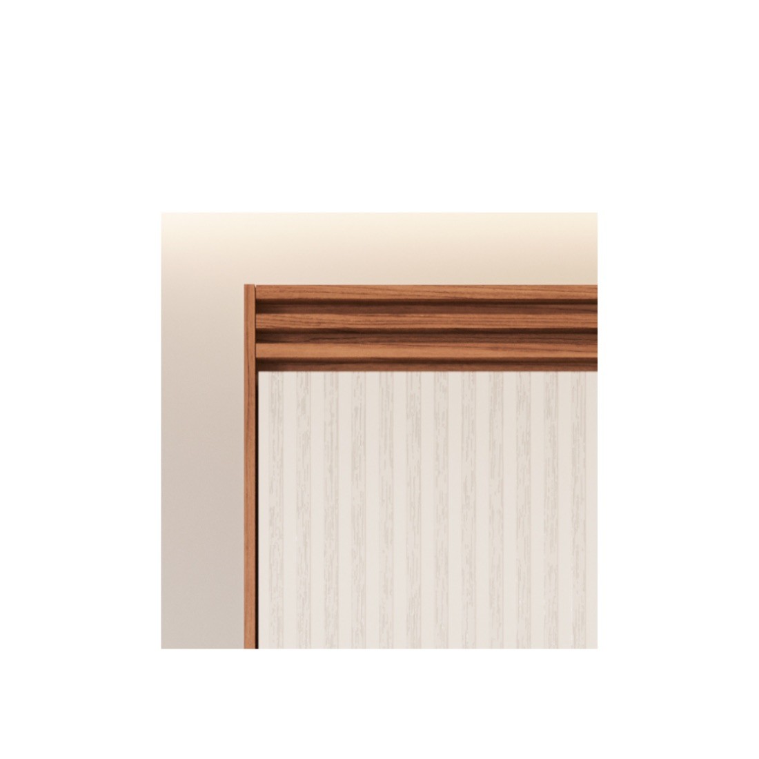 Guarda-Roupa Julia 100% MDF 4 Portas 3 Gavetas com Pés Panan Móveis Cinamomo/Grafiato