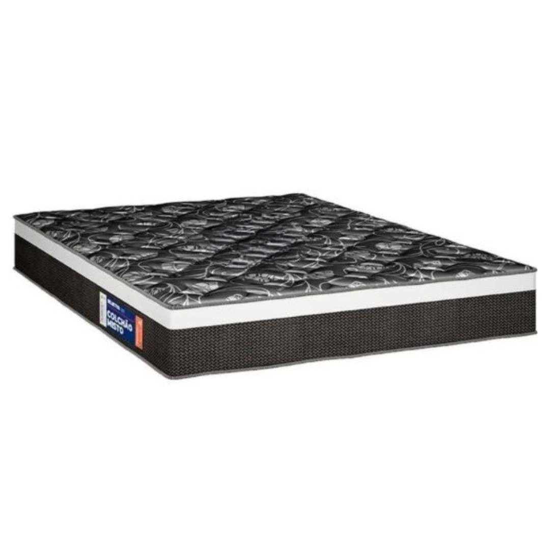 Colchão Casal Selectus D33 Plumatex Com Eps Ortopédico 138x188x24cm - Cinza