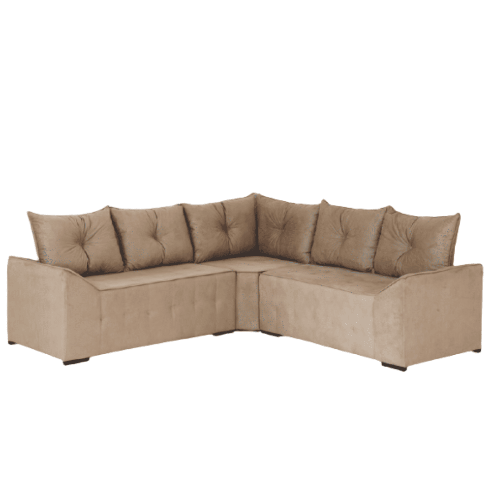 Sofá de Canto Charme Castor Malu Estofados Sofá de Canto Charme Castor Malu Estofados