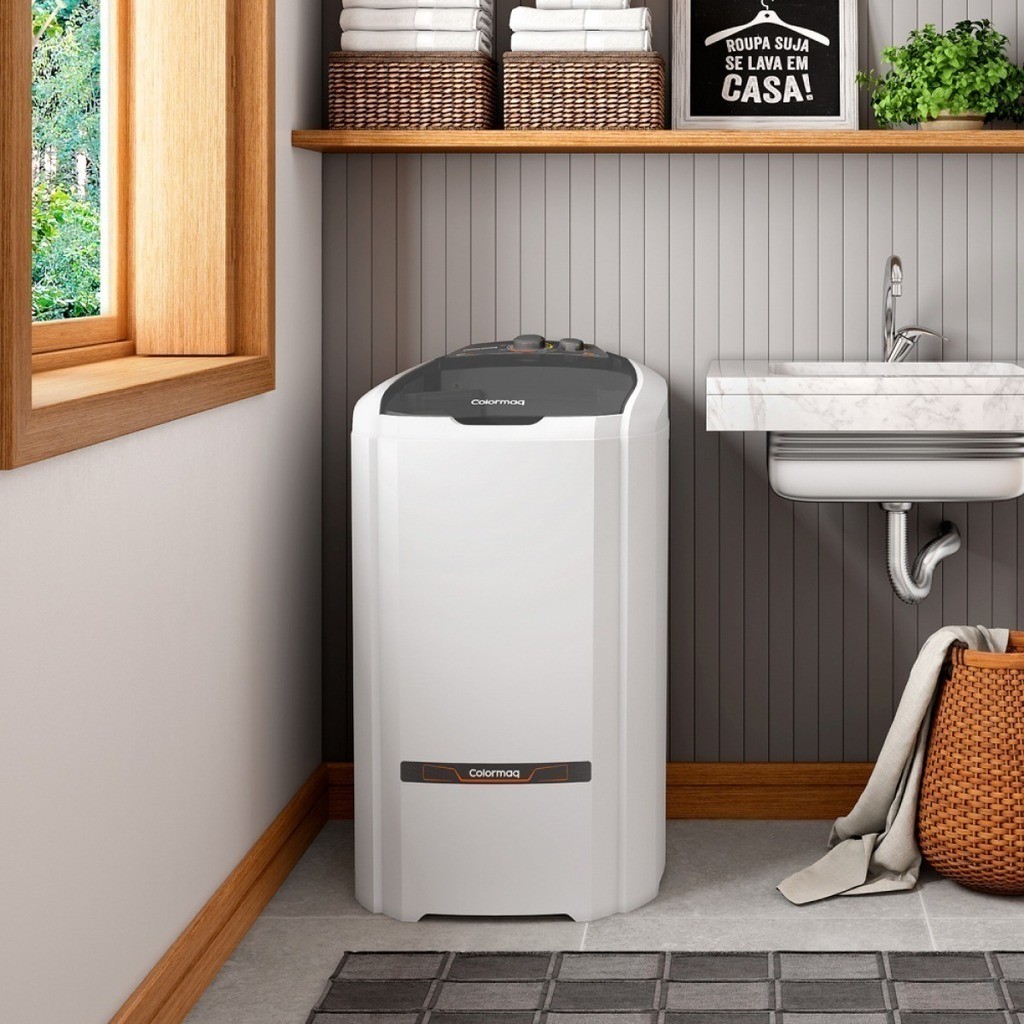Tanquinho de Lavar Roupa Colormaq LCS 20KG 127V Branco Tanquinho de Lavar Roupa Colormaq LCS 20KG 127V Branco