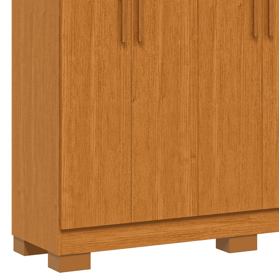 Guarda-Roupa Casal 100% MDF 8 Portas ACP Móveis Hanna Cinamomo