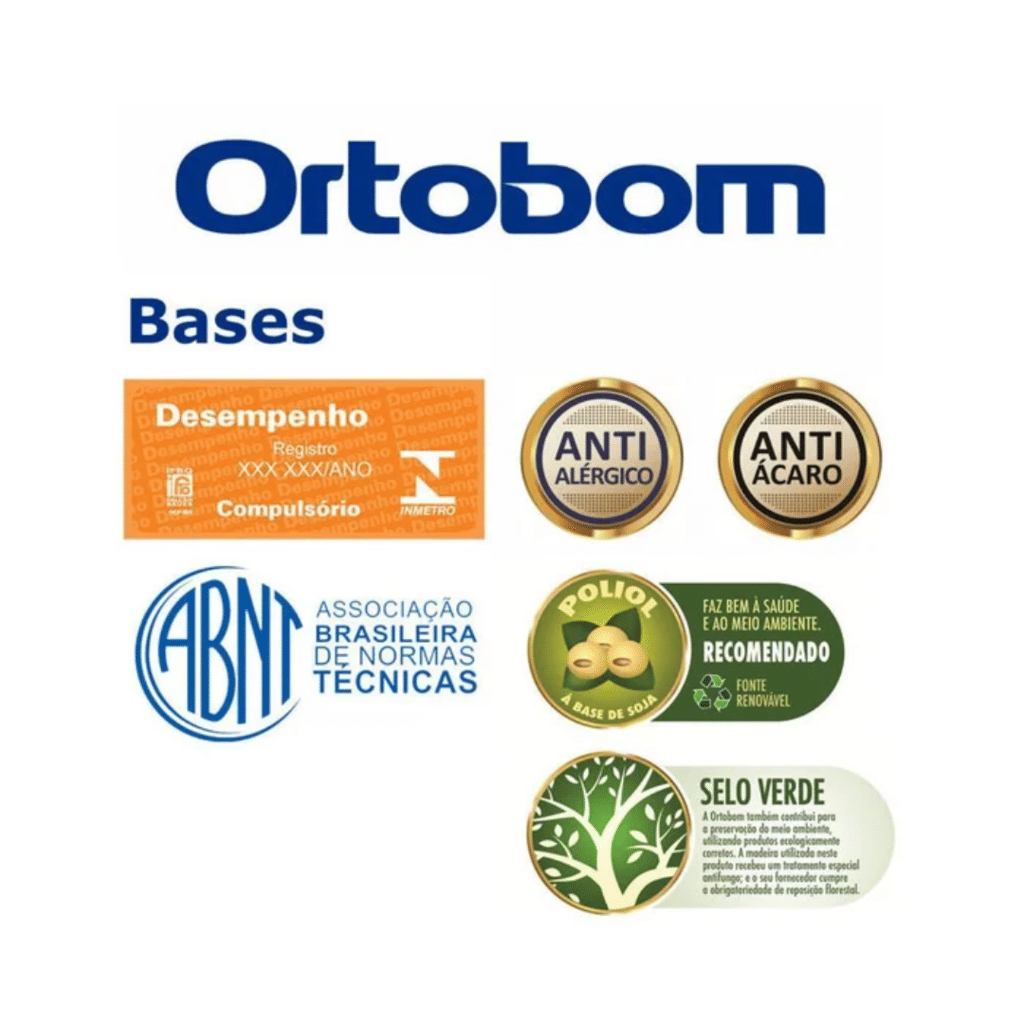 Base Bau Sommier Phys Courino Branco 158x198X39 Queen- Ortobom  Base Bau Sommier Phys Courino Branco 158x198X39 Queen- Ortobom