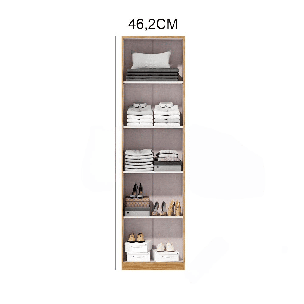 Armário Multiuso com 2 Portas Elara MX Móveis Marrocos com Pés Armário Multiuso com 2 Portas Elara MX Móveis Marrocos com Pés