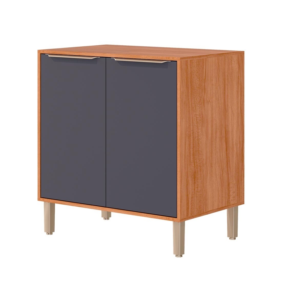 Balcão Esplendida 80 2 Portas 100% MDF MGM Móveis - Cina/Tit Balcão Esplendida 80 2 Portas 100% MDF MGM Móveis - Cina/Tit