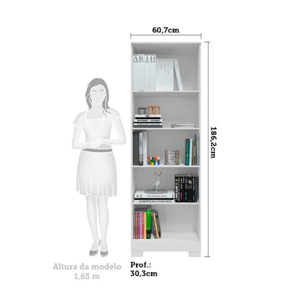 Armário Multiuso 2 Portas em MDF com Chave e Pés Ronipa Bordo Branco Armário Multiuso 2 Portas em MDF com Chave e Pés Ronipa Bordo Branco