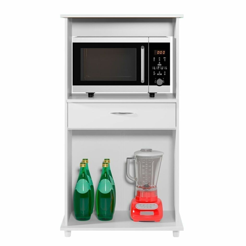 Balcão Multiuso para Forno e Microondas 2 Portas NT 3070 Branco - Notável Móveis Balcão Multiuso para Forno e Microondas 2 Portas NT 3070 Branco - Notável Móveis