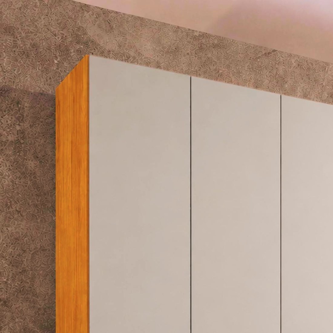 Guarda-roupa Casal 6 Portas 6 Gavetas Versati Bom Pastor 242cm - Nog/Beg
