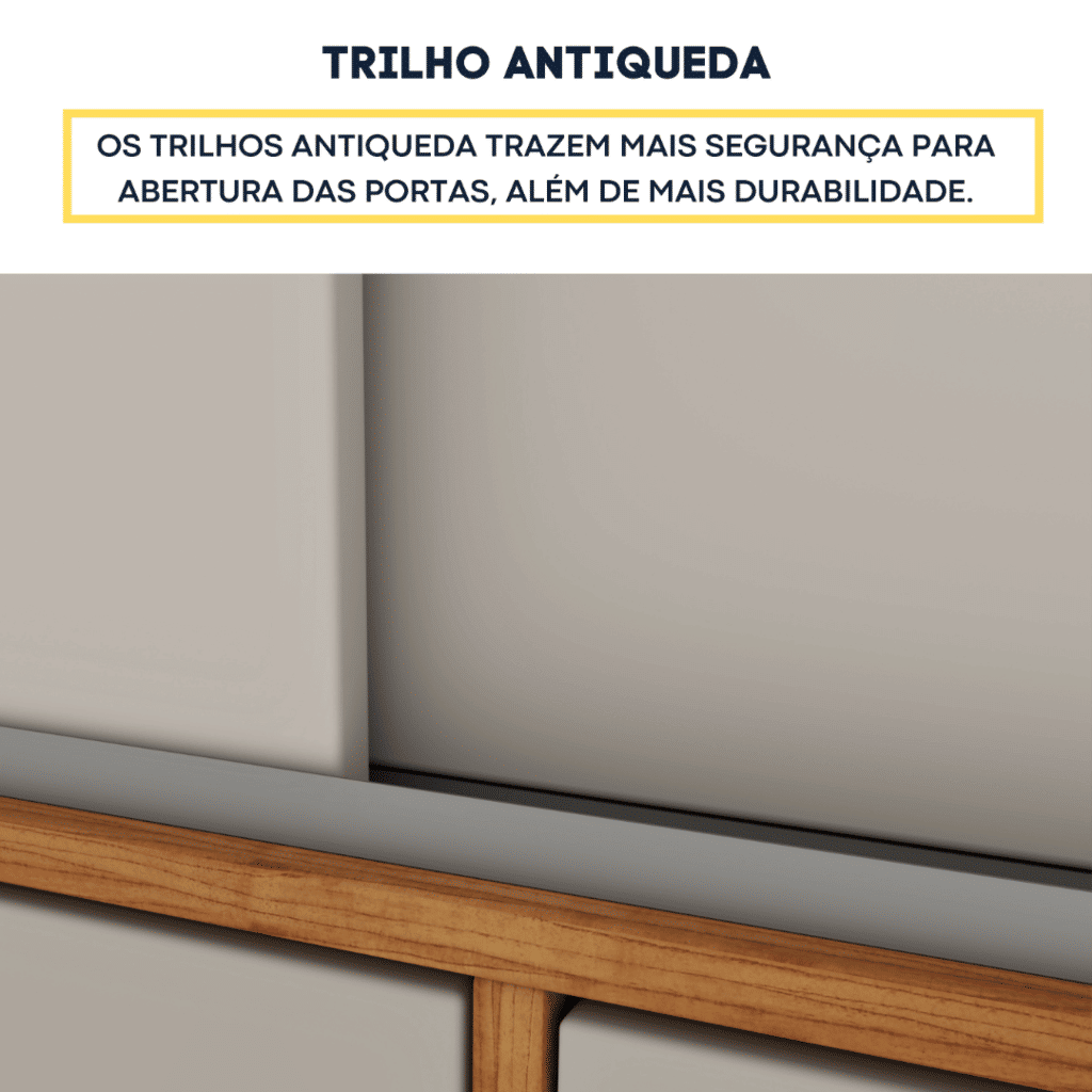 Guarda-Roupa Solteiro 2 Portas 6 Gavetas Tcil Móveis Chicago Cinamomo/Off White Guarda-Roupa Solteiro 2 Portas 6 Gavetas Tcil Móveis Chicago Cinamomo/Off White