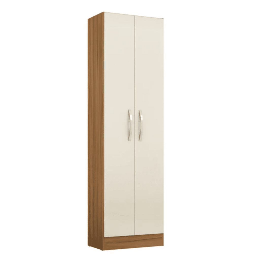 Armário Multiuso 2 Portas NT4045 Freijo com Off White - Notável Armário Multiuso 2 Portas NT4045 Freijo com Off White - Notável
