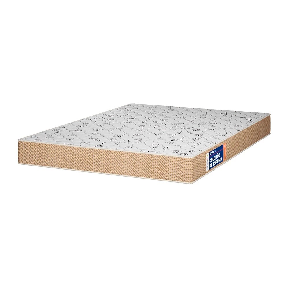 Colchão Casal Espuma D33 Topline 138x188x17cm Plumatex Colchão Casal Espuma D33 Topline 138x188x17cm Plumatex