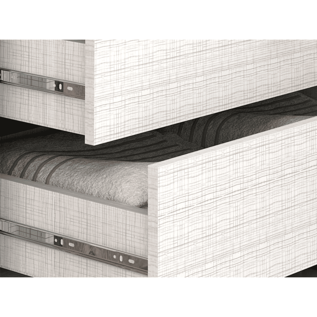 Guarda-Roupa Casal Em MDF 6 Portas ACP Móveis Lana Cinamomo/Off White Guarda-Roupa Casal Em MDF 6 Portas ACP Móveis Lana Cinamomo/Off White