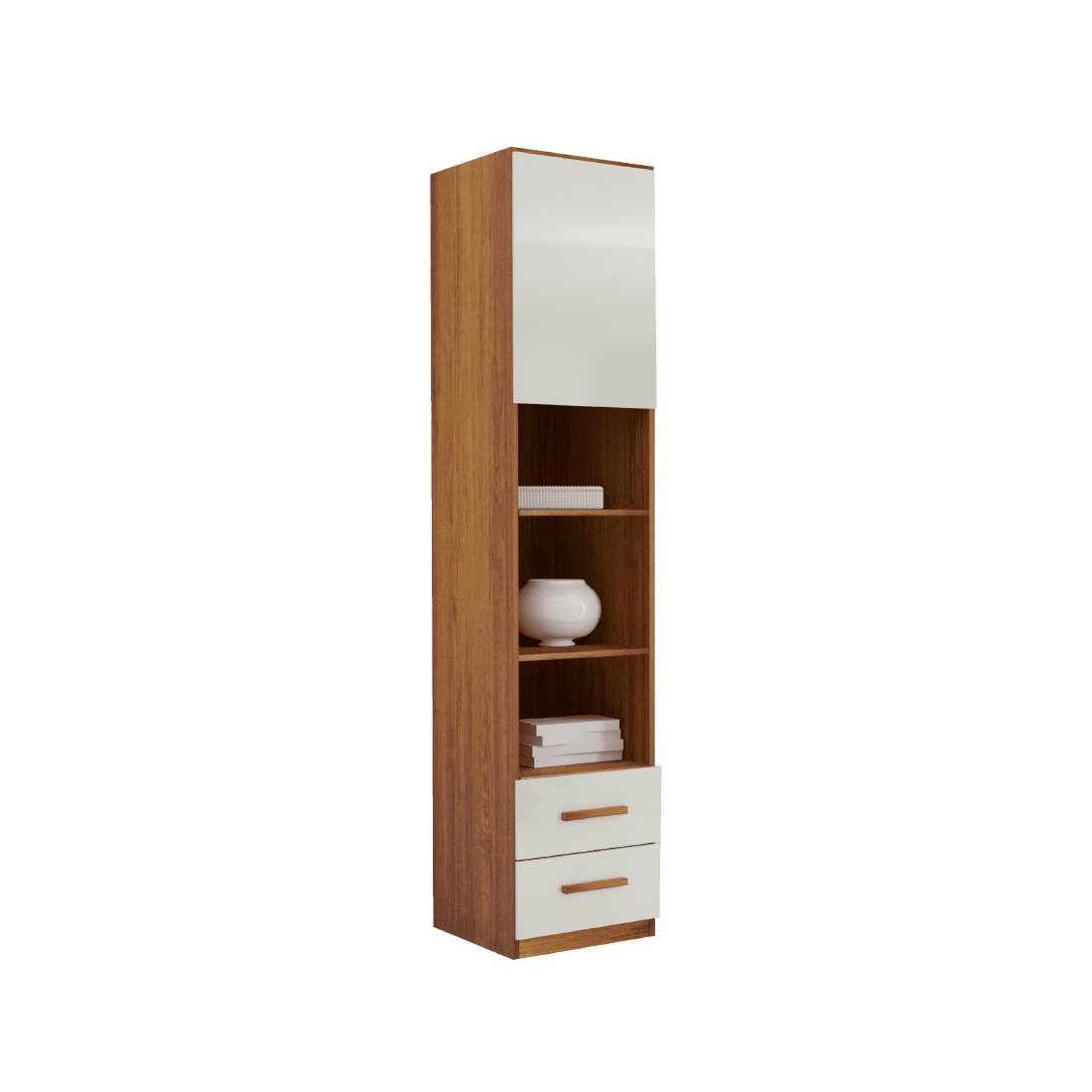 Modulo Guarda-Roupa Tivoli Mesa de Cabeceira, estrutura 100% MDF Nature/Bege - Bom Pastor Modulo Guarda-Roupa Tivoli Mesa de Cabeceira, estrutura 100% MDF Nature/Bege - Bom Pastor