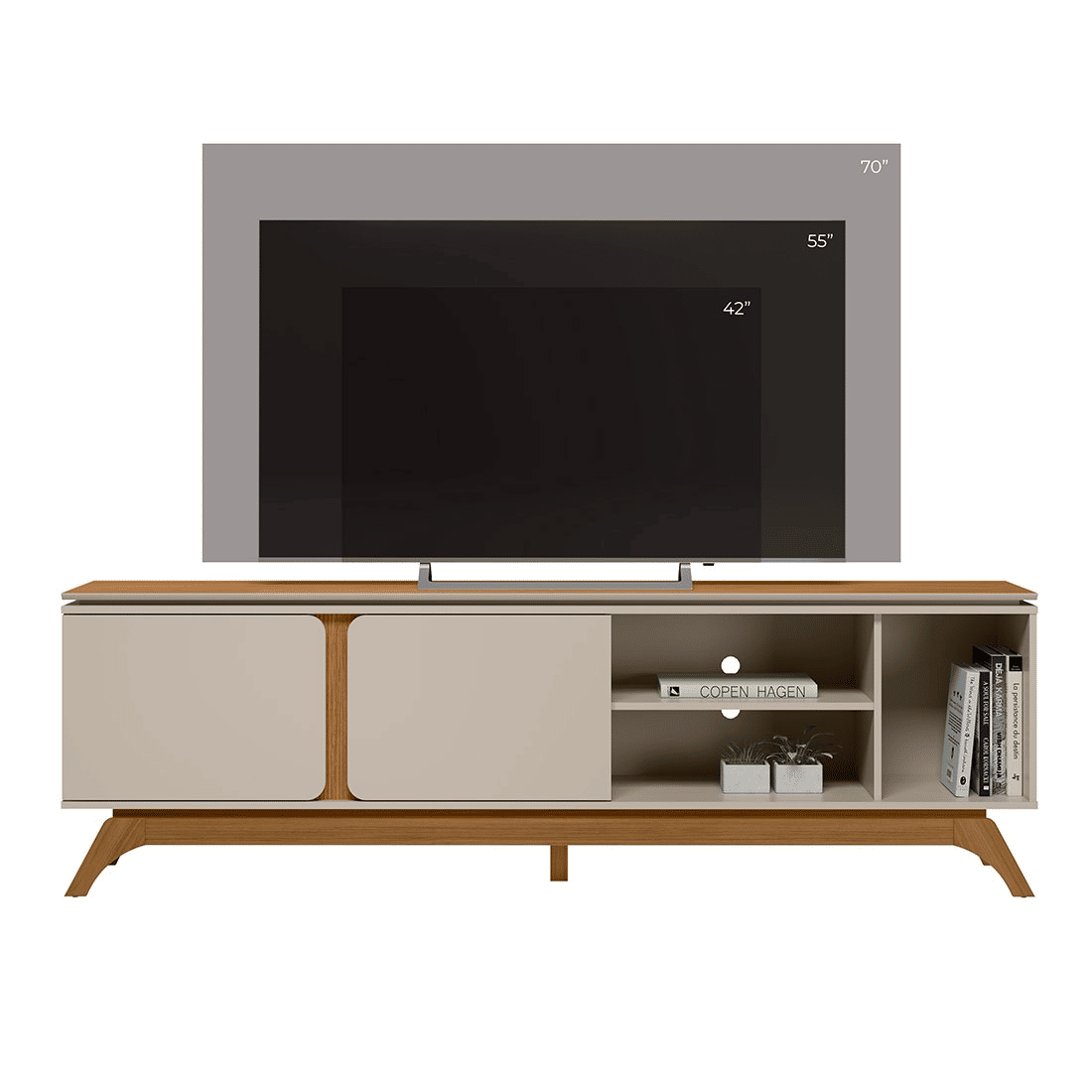 Rack para TV até 70 Polegadas Istambul – Linea Brasil Rack para TV até 70 Polegadas Istambul – Linea Brasil