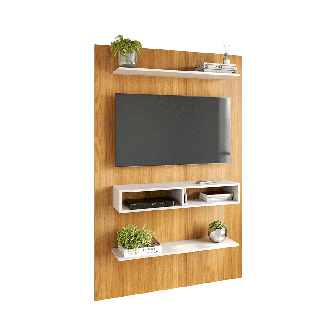 Painel Para Tv 50 Polegadas Thor Freijo/Off White - Fiorello