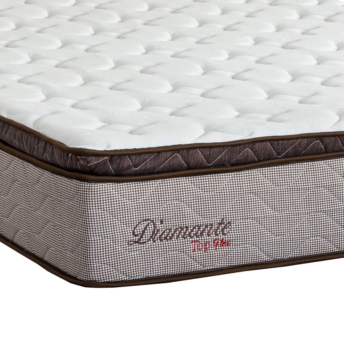 Colchão Casal 138cm Top Flex Diamante com Pillow - Design Colchão Casal 138cm Top Flex Diamante com Pillow - Design