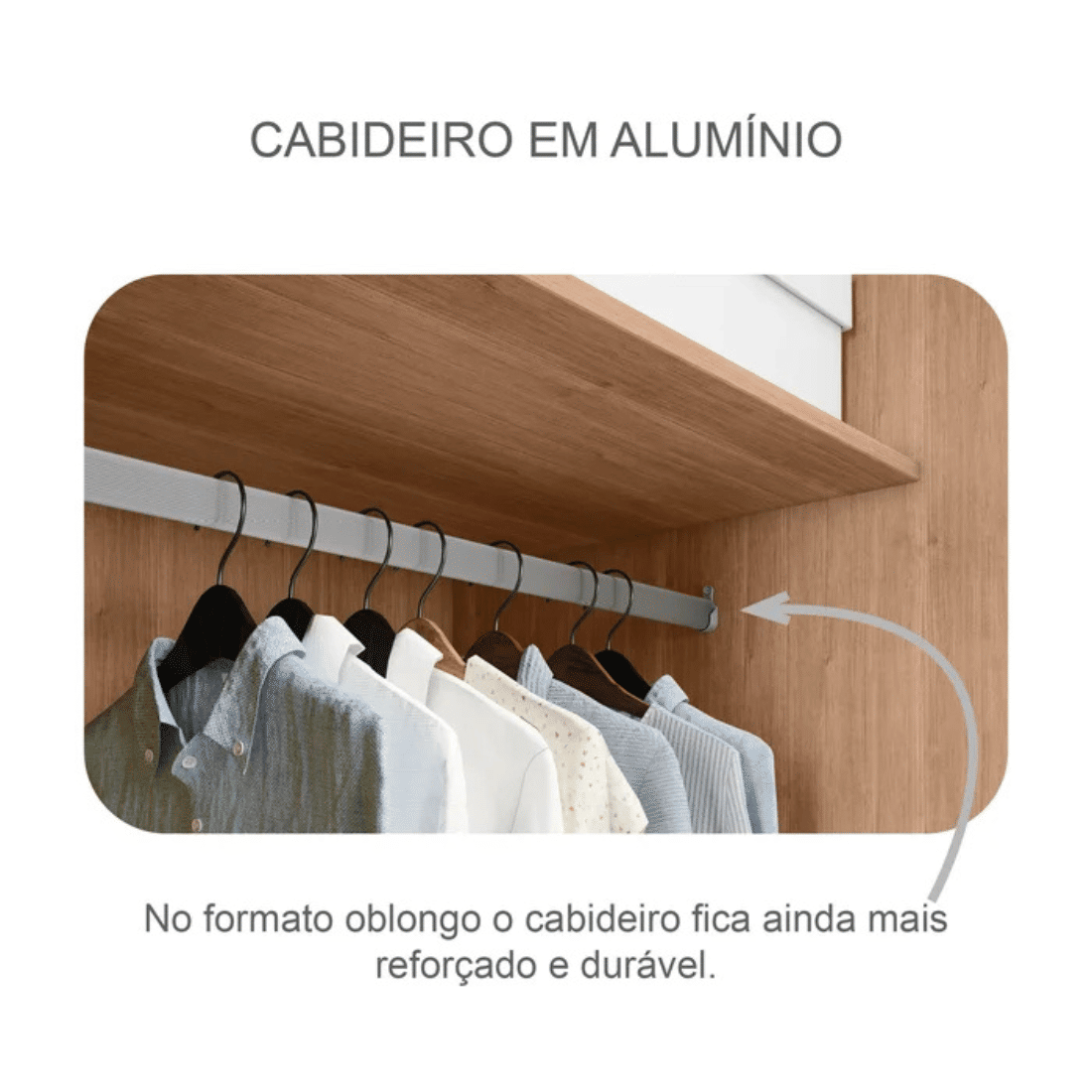 Guarda Roupa Casal com Espelho 6 Portas 6 Gavetas 100% MDF Robust Cumaru/Fendi - Novo Horizonte Guarda Roupa Casal com Espelho 6 Portas 6 Gavetas 100% MDF Robust Cumaru/Fendi - Novo Horizonte