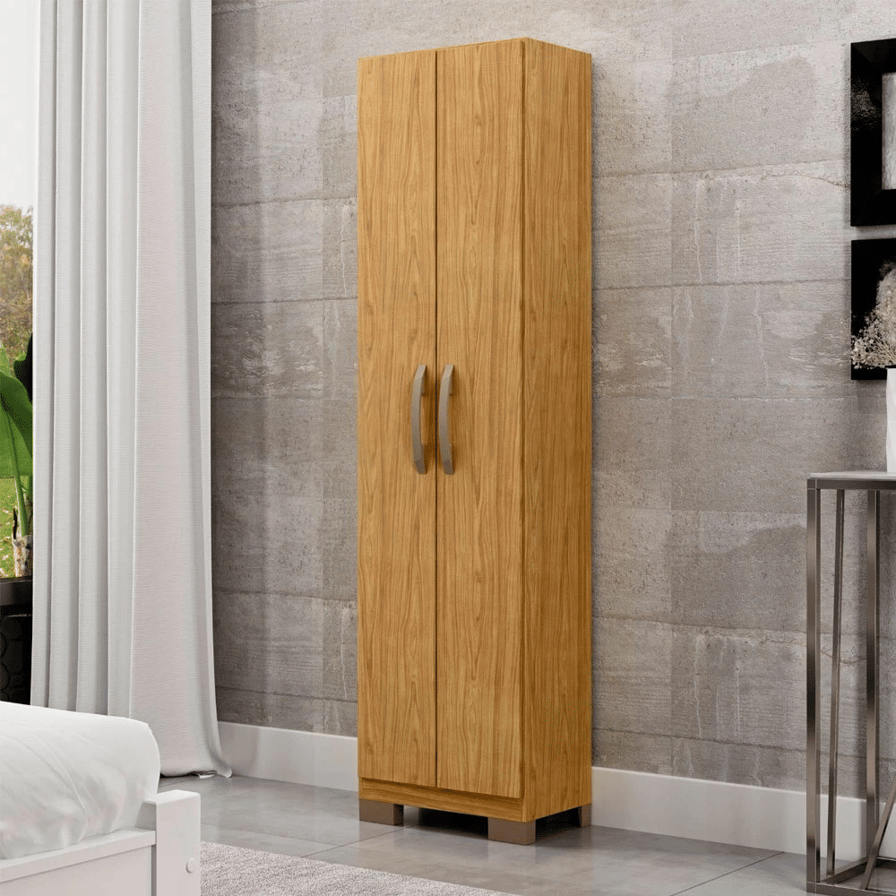 Armário Multiuso com 2 Portas Elara MX Móveis Marrocos com Pés Armário Multiuso com 2 Portas Elara MX Móveis Marrocos com Pés