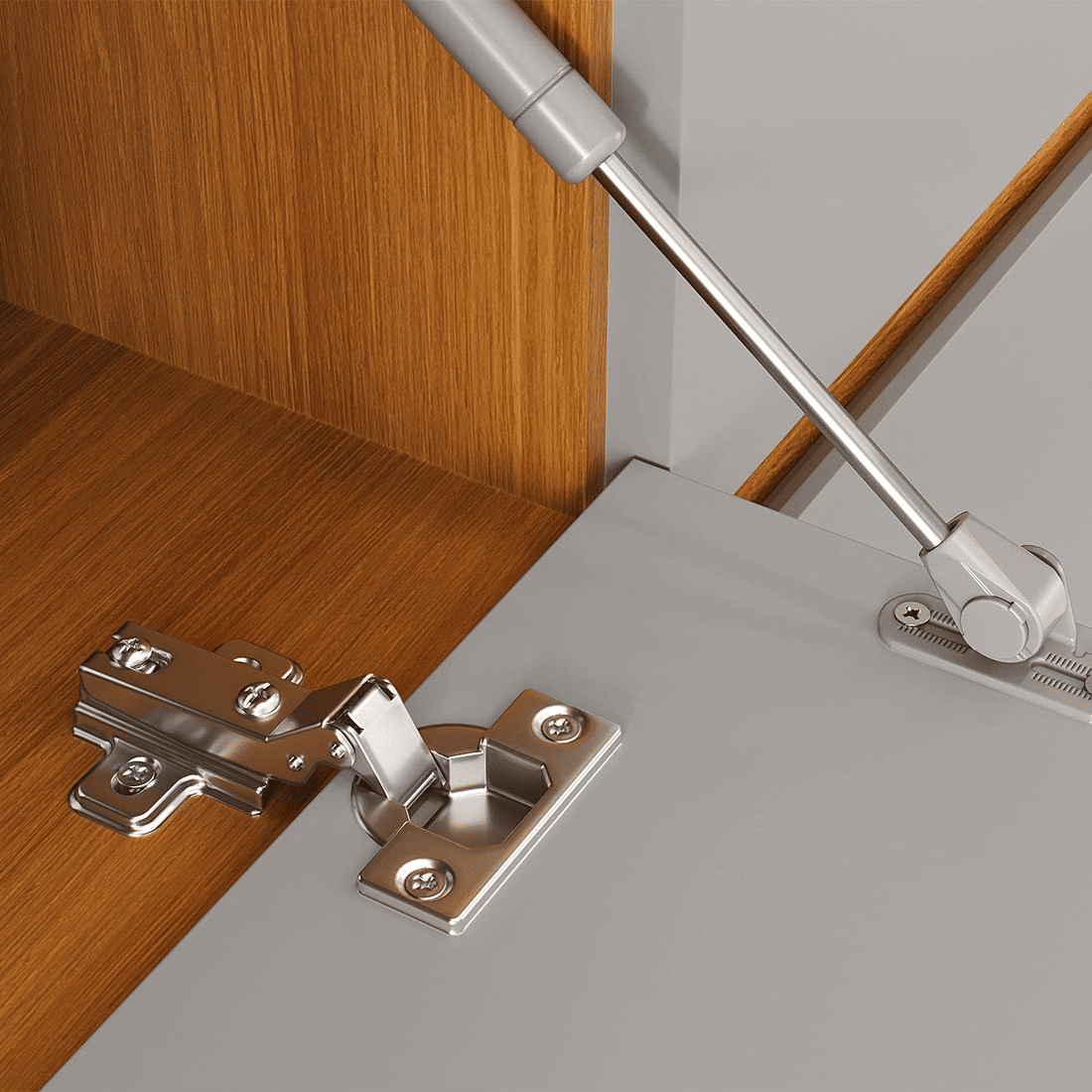 Cozinha Completa Itatiaia Lúmina 6 Módulos 330cm 100% MDF Cinamomo/Fendi Cozinha Completa Itatiaia Lúmina 6 Módulos 330cm 100% MDF Cinamomo/Fendi