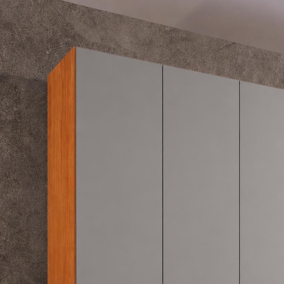Guarda-roupa Casal 6 Portas 6 Gavetas Versati Bom Pastor 242cm - Nog/Beg