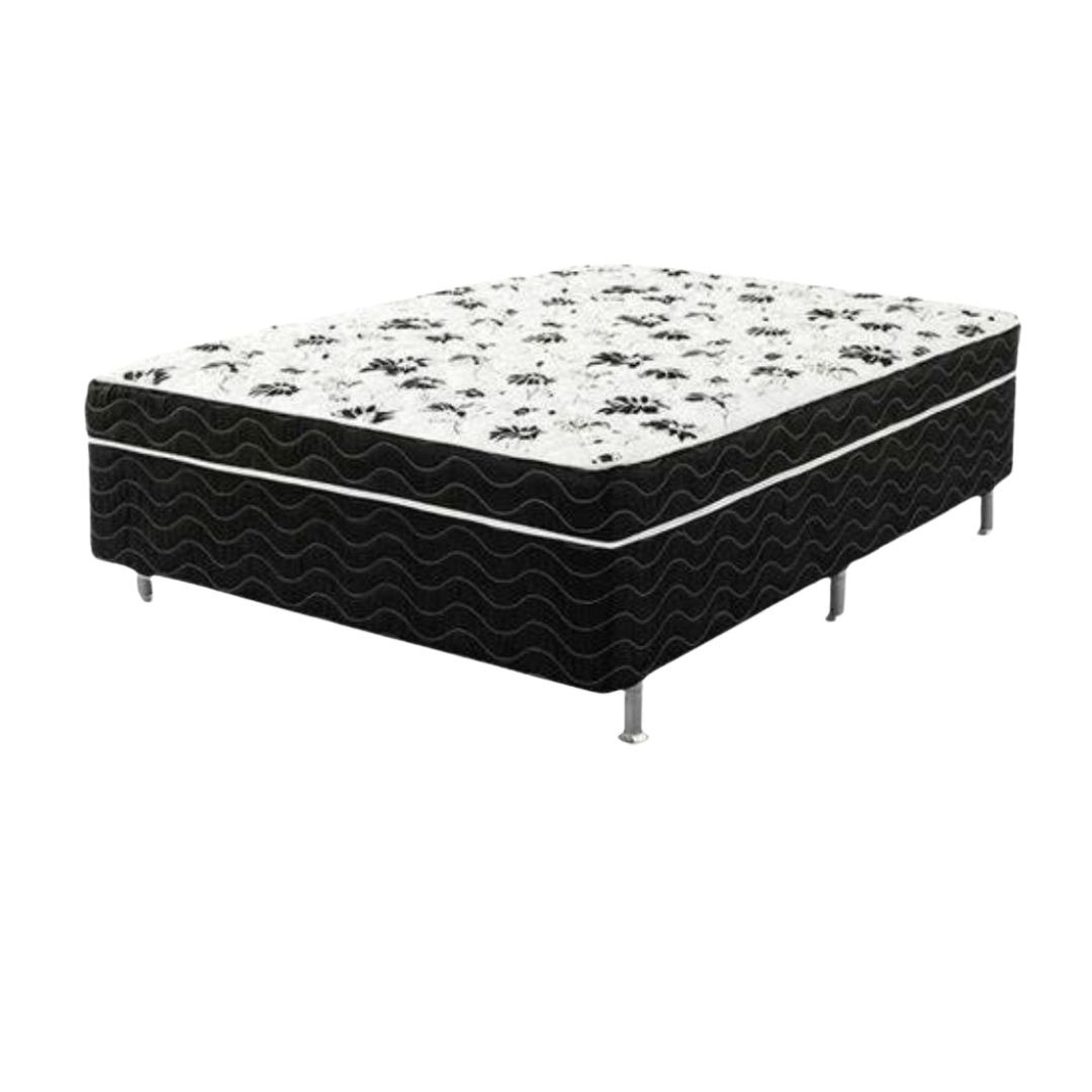 Cama Box Casal Compacta Conjugada 128x188x52 Confortiline