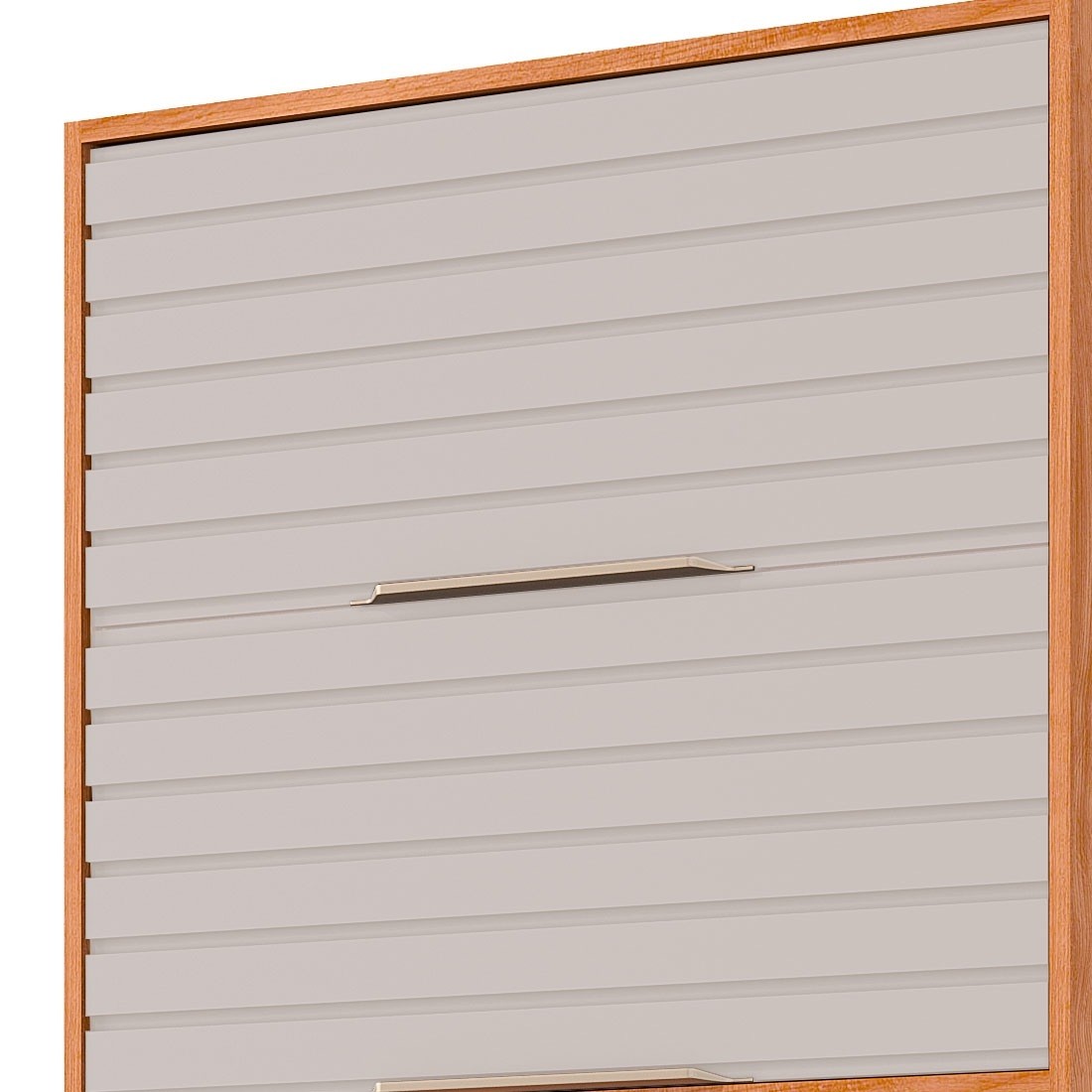 Armário Aéreo Esplendida 80 2 Portas 100% MDF MGM Móveis - Cinamomo/Of White