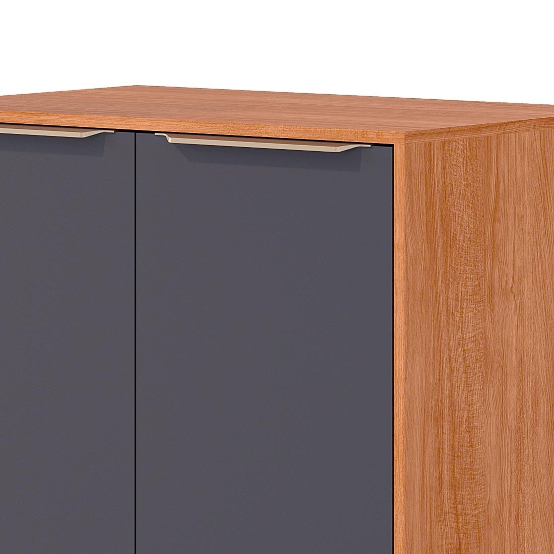Balcão Esplendida 80 2 Portas 100% MDF MGM Móveis - Cina/Tit Balcão Esplendida 80 2 Portas 100% MDF MGM Móveis - Cina/Tit