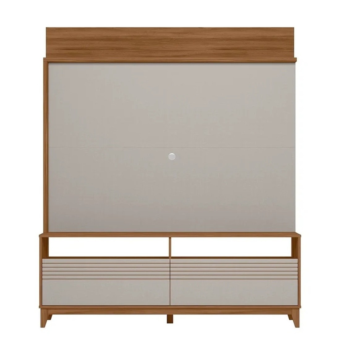 Estante Home Para Tv Até 65 Polegadas NT1300 Freijo/Off White Notável Móveis Estante Home Para Tv Até 65 Polegadas NT1300 Freijo/Off White Notável Móveis