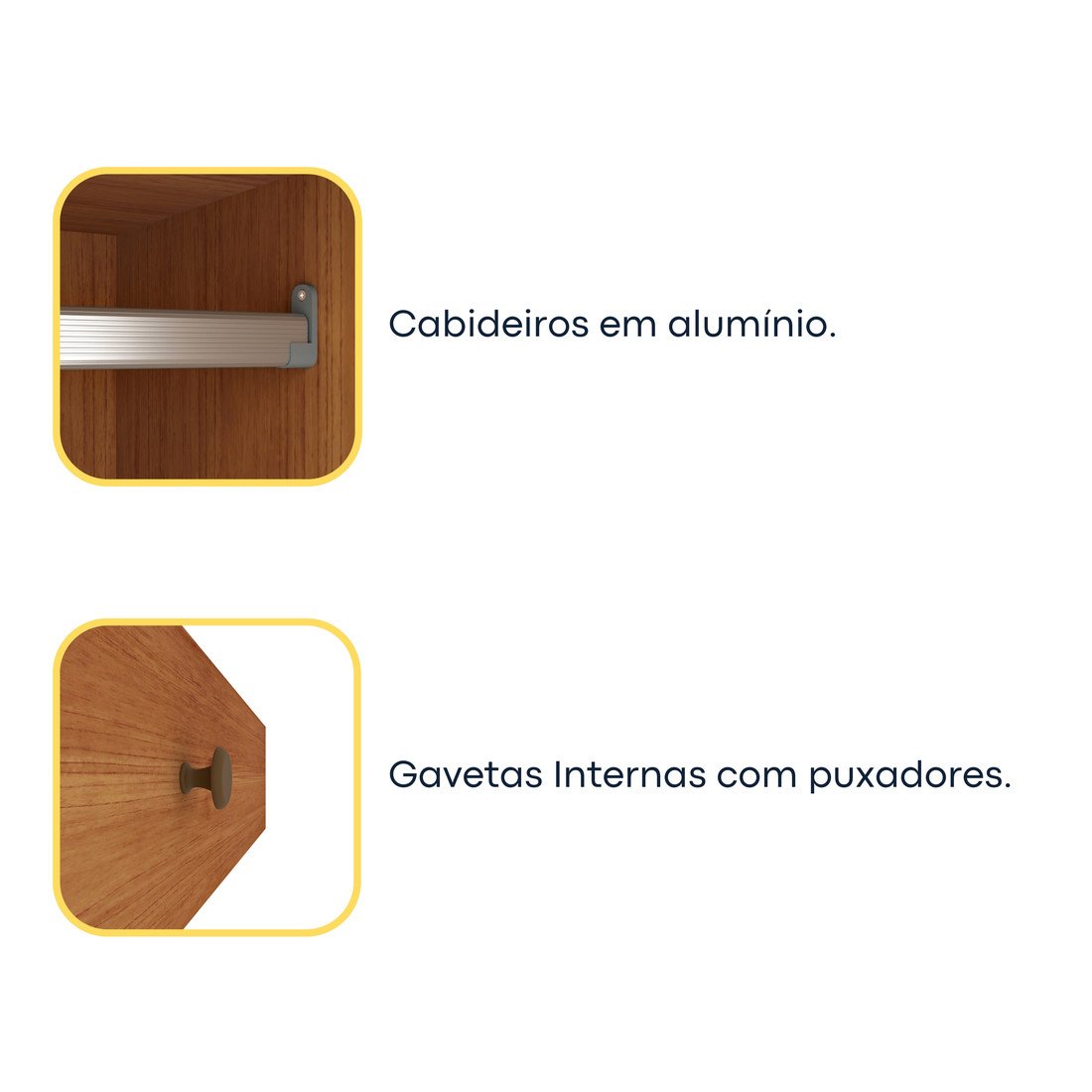 Guarda‑roupa Valencia 3 Portas de Correr com 4 Gavetas – Tcil Móveis – Cinamomo/Off White Guarda‑roupa Valencia 3 Portas de Correr com 4 Gavetas – Tcil Móveis – Cinamomo/Off White