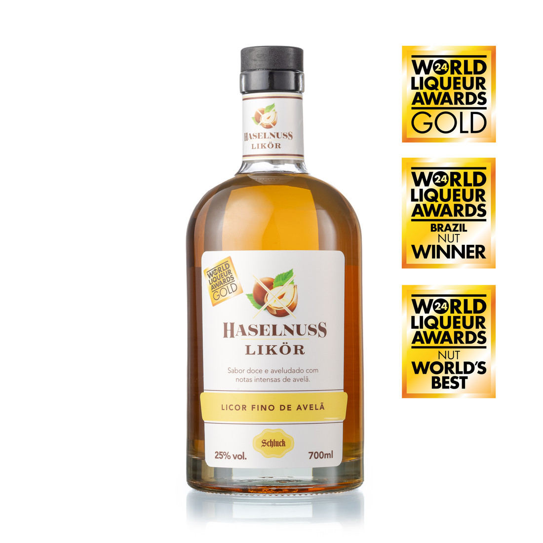 Licor Fino de Avelã 700ml Haselnuss Likör Schluck Licor Fino de Avelã 700ml Haselnuss Likör Schluck