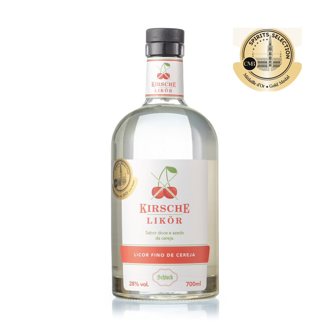 Licor Fino de Cereja 700ml Kirsche Likor Schluck