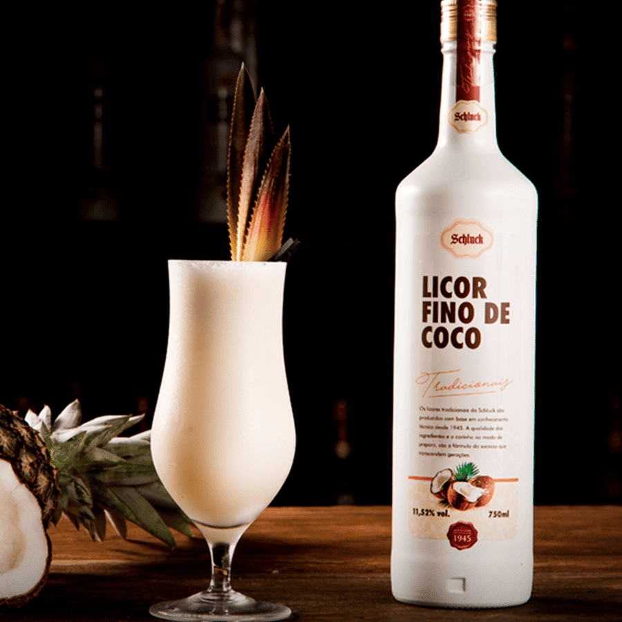 Licor Fino de Coco 750ml Schluck Licor Fino de Coco 750ml Schluck