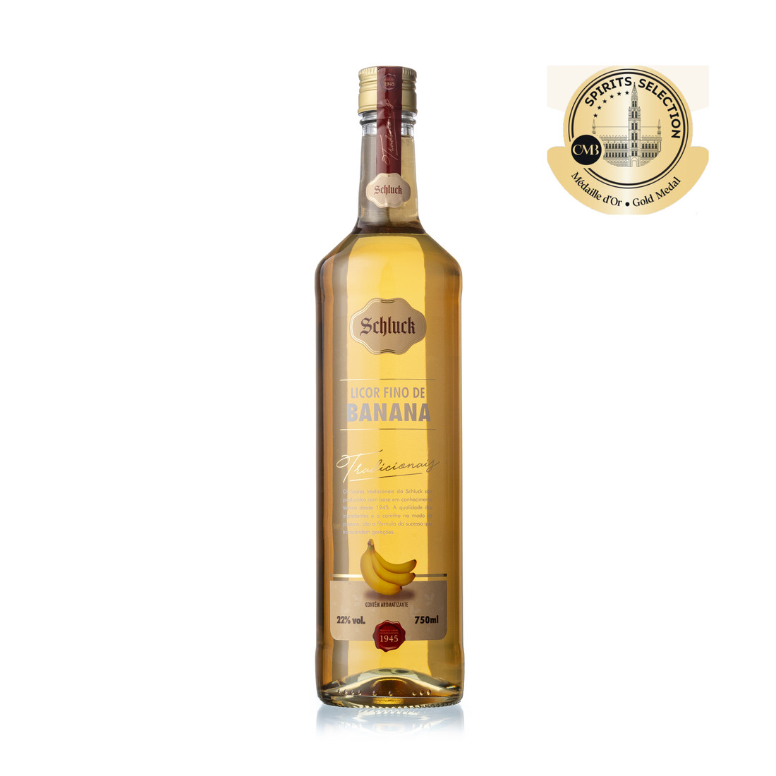 Licor Fino de Banana 750ml Schluck