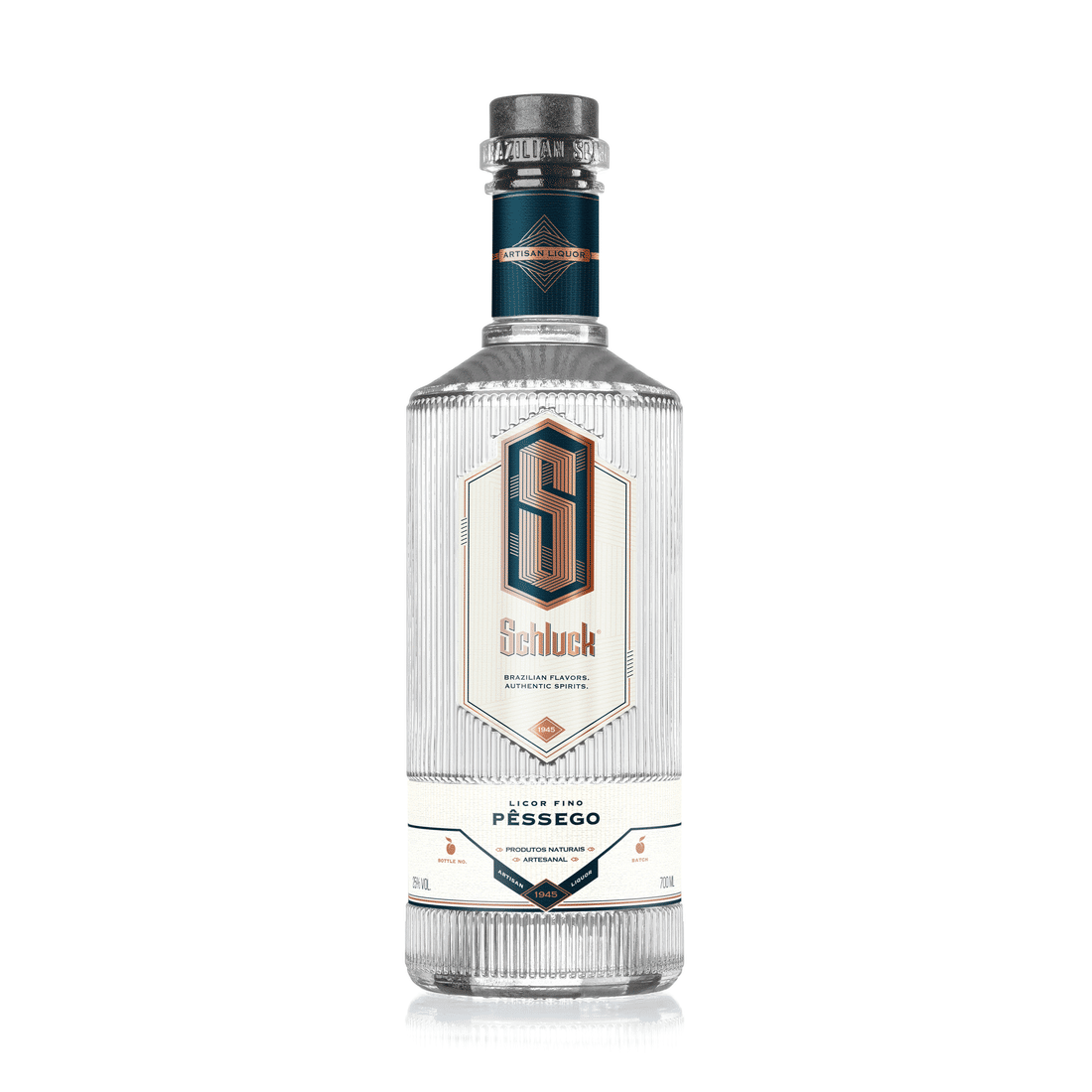 Licor Fino de Pêssego 700ml Pfirsich Likör Schluck