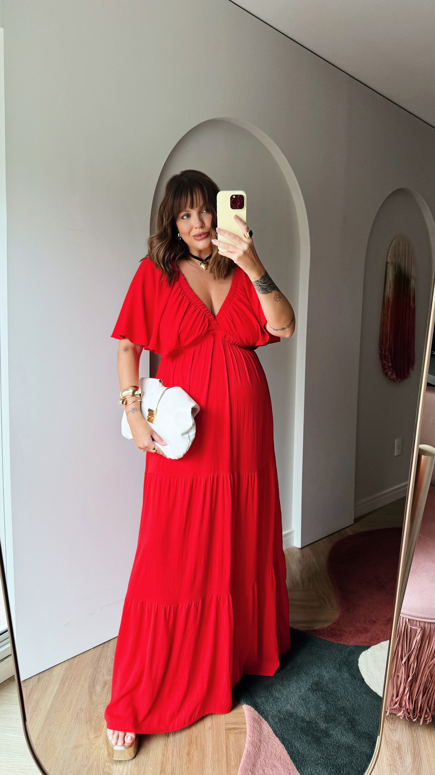 VESTIDO LONGO OLIVIA VERMELHO VESTIDO LONGO OLIVIA VERMELHO