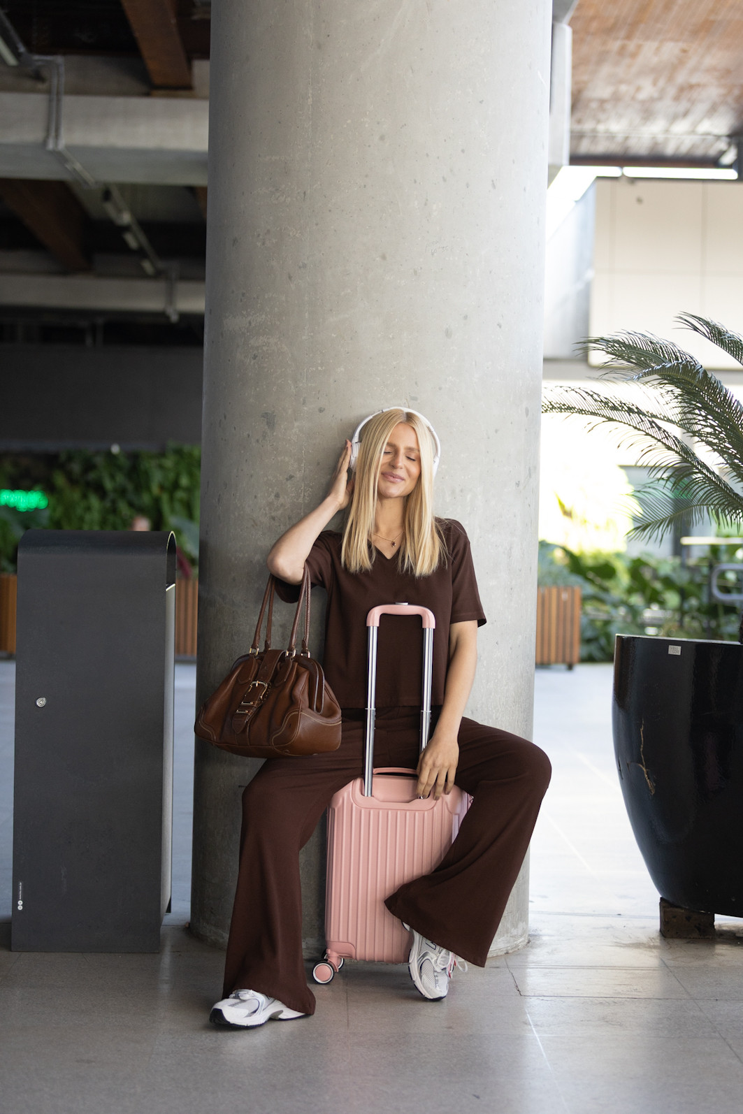 CALÇA COMFY ANNA MARROM CALÇA COMFY ANNA MARROM