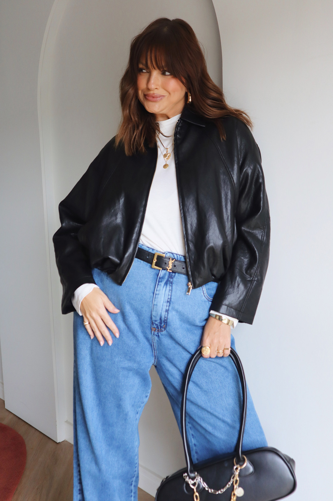 JAQUETA OVERSIZED PRETO