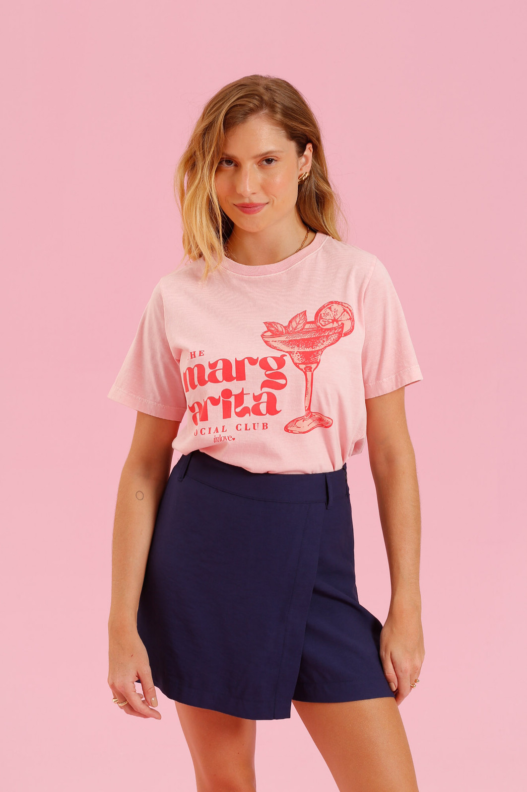 T-SHIRT MARGARITA ROSA T-SHIRT MARGARITA ROSA