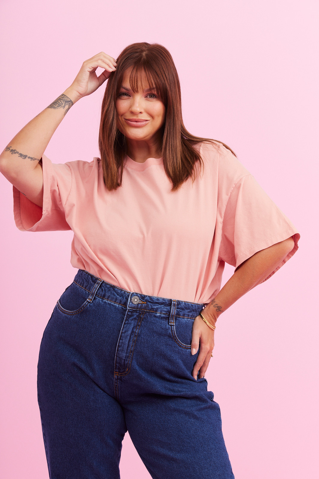 T-SHIRT OVER TURIN ROSA T-SHIRT OVER TURIN ROSA