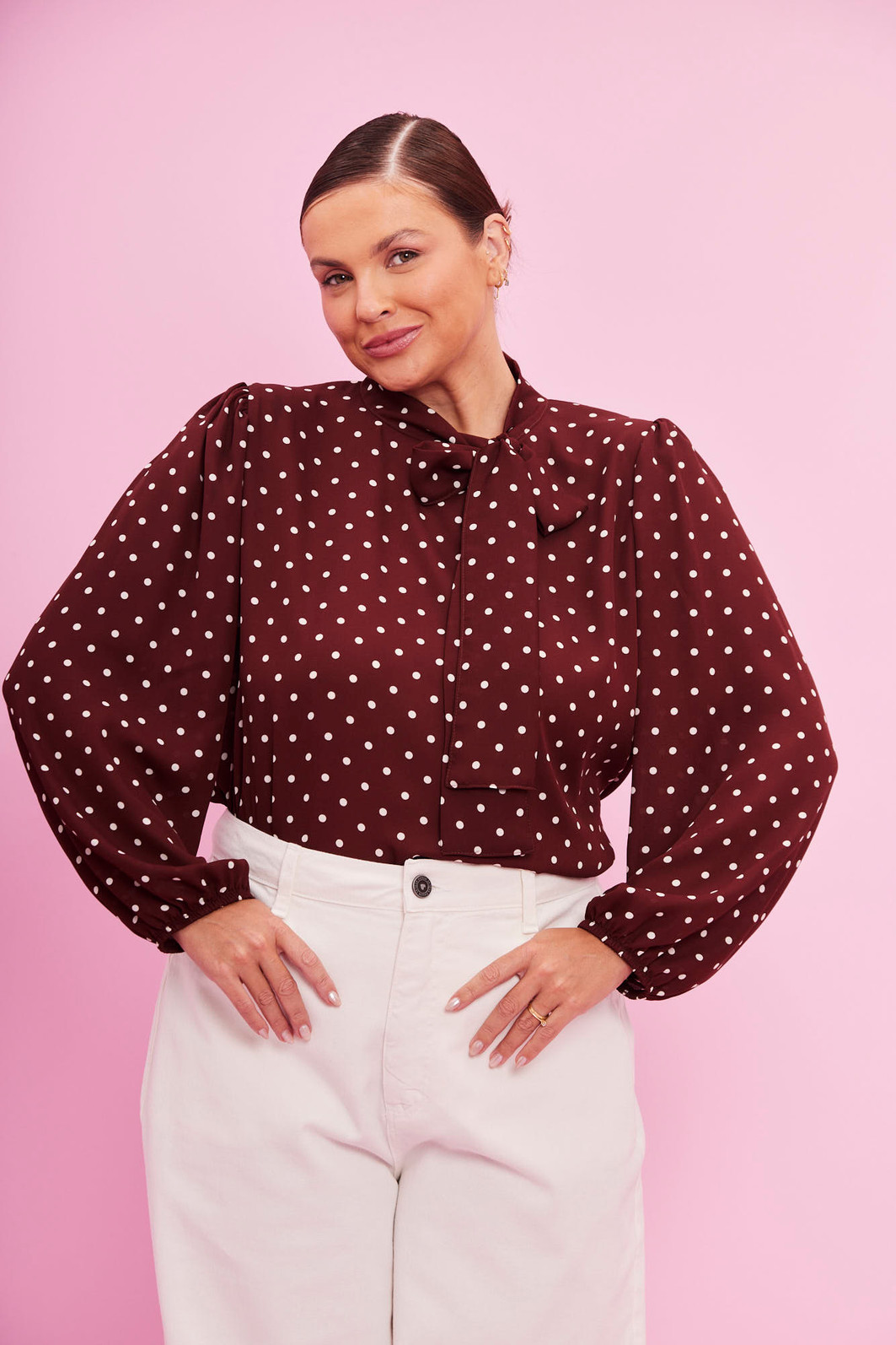 BLUSA POA CLASSY POA BORDO