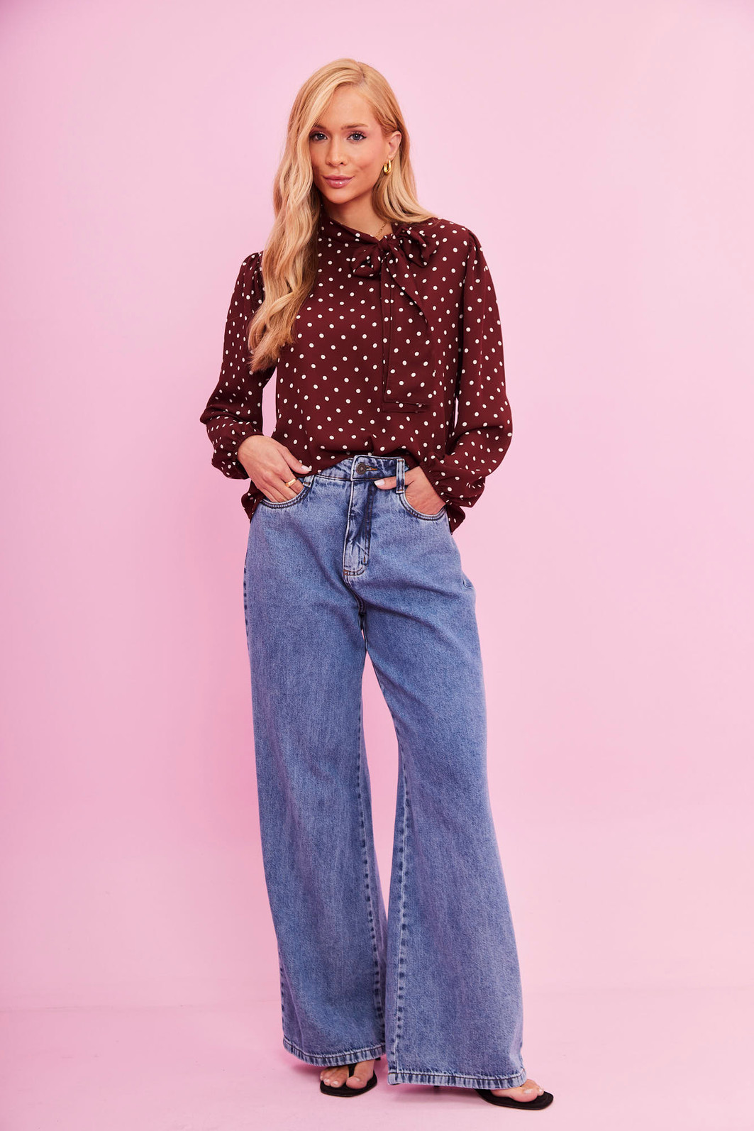 BLUSA POA CLASSY POA BORDO