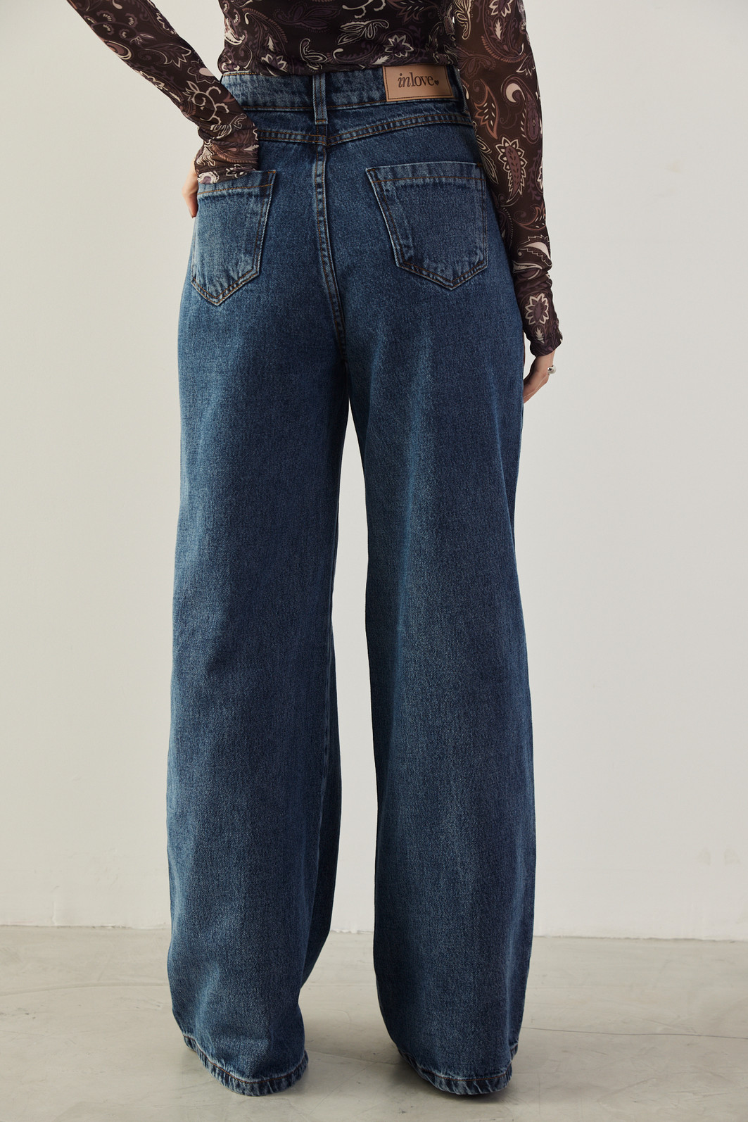 CALÇA JEANS WIDE LEG DAKOTA JEANS CALÇA JEANS WIDE LEG DAKOTA JEANS