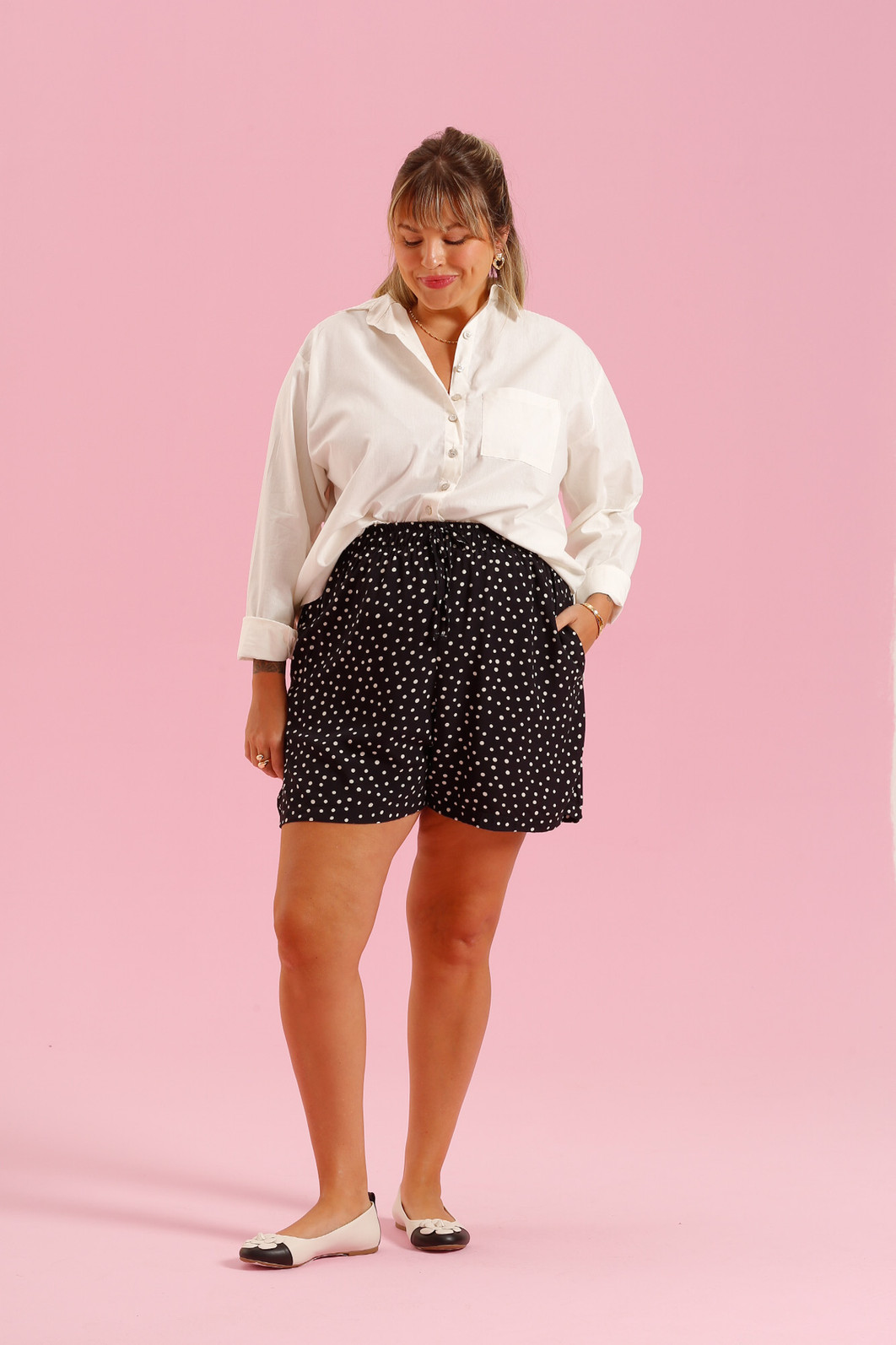 SHORTS POA FUNDO PRETO SHORTS POA FUNDO PRETO