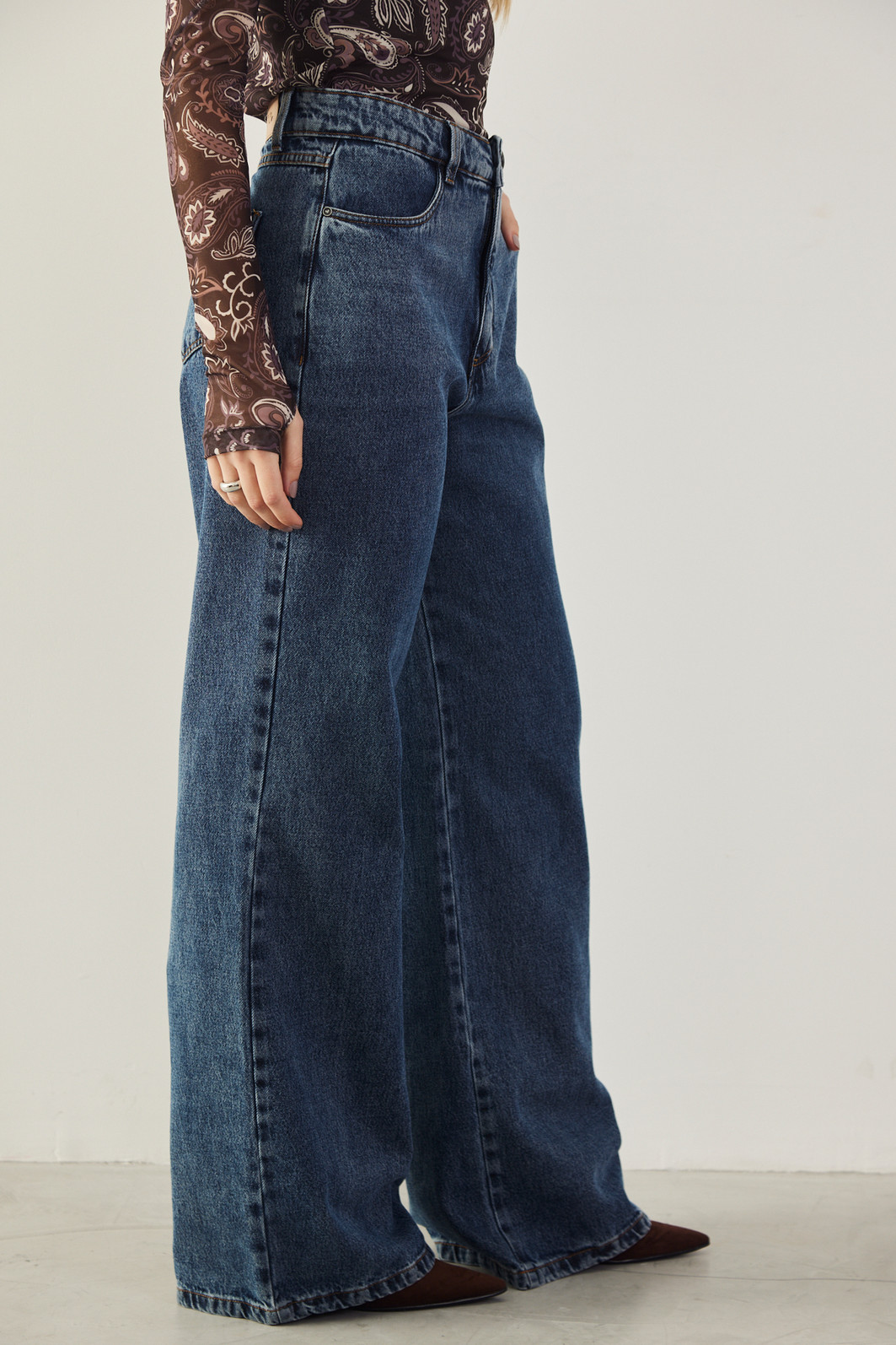 CALÇA JEANS WIDE LEG DAKOTA JEANS CALÇA JEANS WIDE LEG DAKOTA JEANS